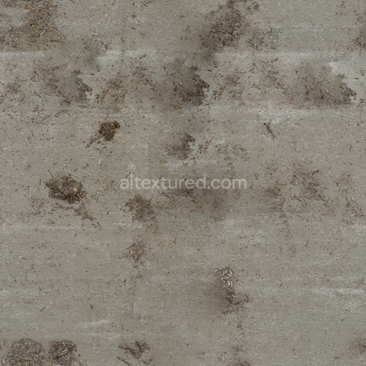 Dirty Concrete — Rough Mud Concrete Mud Concrete Outdoor — PBR seamless 3D texture