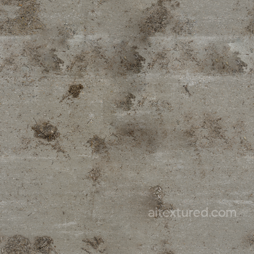 Dirty Concrete seamless Concrete PBR texture