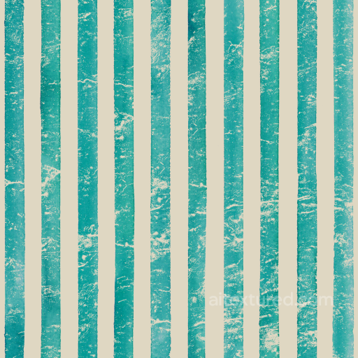 Watercolor Stripes Texture of Turquoise Watercolor Vertical Stripes on Cream Background seamless Watercolor Stripes PBR texture