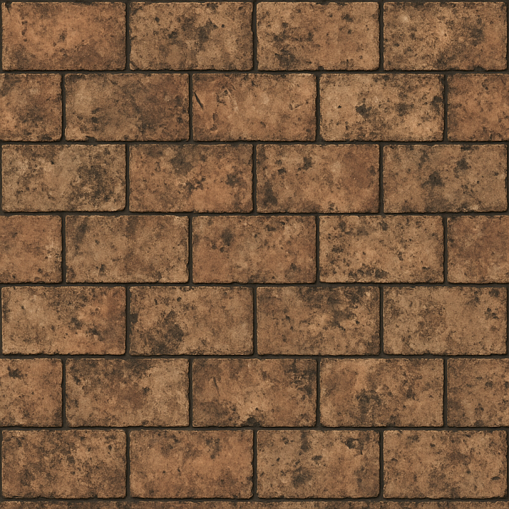 Dirty Clay Tiles seamless PBR texture preview
