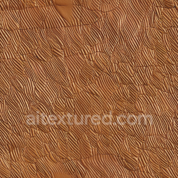seamless Seamless 3D cracked tan leather PBR texture with distinctive deep grooves texture 8k free download PBR