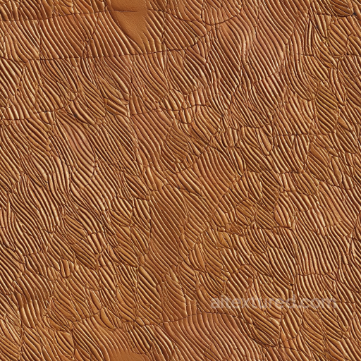 cracked tan leather PBR texture with distinctive deep grooves seamless Leather PBR texture