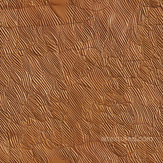 cracked tan leather PBR texture with distinctive deep grooves Leather texture preview