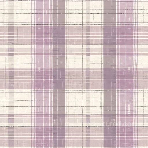 Seamless 3D Painted Metal PBR Texture with Plaid Panel Pattern in Soft Lavender texture preview
