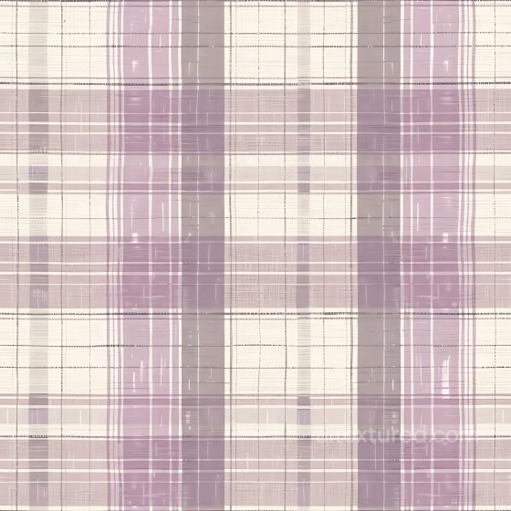Painted Metal PBR Texture with Plaid Panel Pattern in Soft Lavender Plaid texture preview