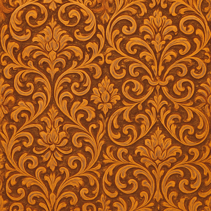 Ornate Abstract Pattern seamless PBR texture preview