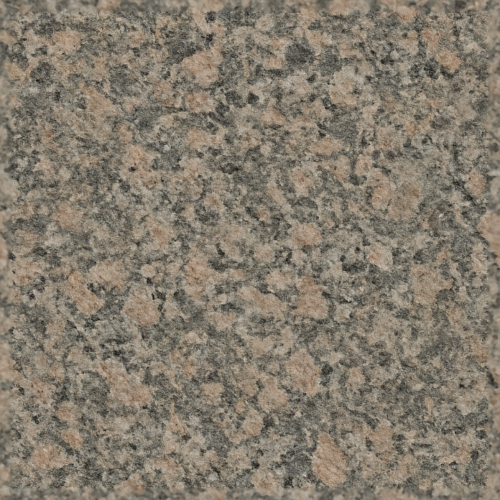 Granite Tile Featuring Granite Chips And Granite Pores With Na… seamless PBR texture preview