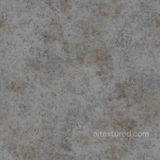 Silver Metal Plate with Scratches, Rust and Dents | Free PBR seamless Metal PBR texture
