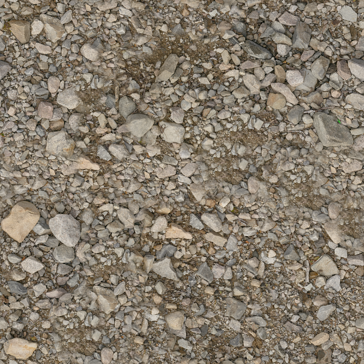 Rough Rock Cracked seamless PBR texture preview