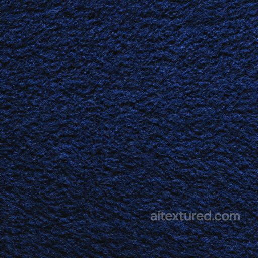 Felt PBR Texture Featuring Dense Soft Navy Blue Fibers seamless Felt PBR texture