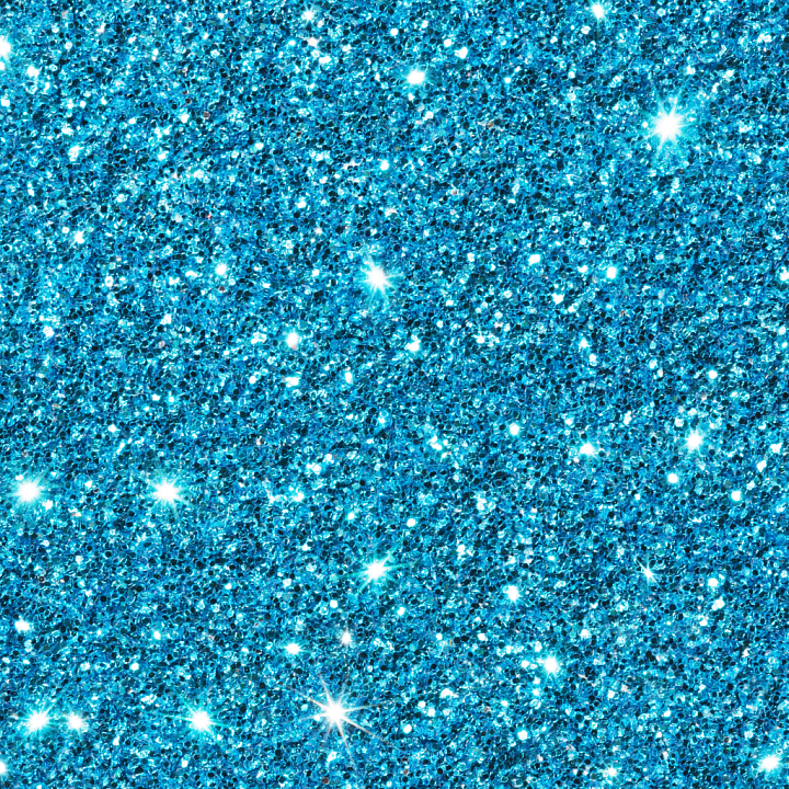 Bright Blue Glitter Sparkle Surface seamless PBR texture preview