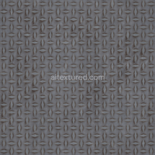 Diamond Plate Metal Texture Seamless Pbr Reflective Gritty Industrial Pattern