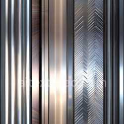 seamless Seamless 3D Steel Metal PBR Texture Featuring Polished Reflective and Patterned Panels texture 8k free download PBR