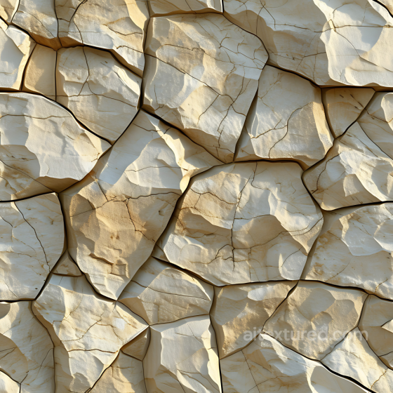 Cracked Stone Ground PBR Texture with Rough, Weathered Surfaces Stone texture preview