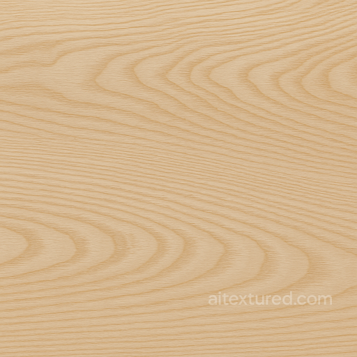 Ash Wood With Wavy Grain And Matte Finish Surface seamless Furniture wood PBR texture