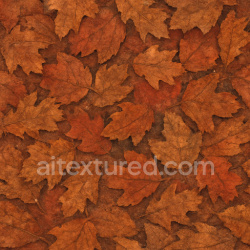 seamless Rough Autumn Leaves Texture Seamless 1024X1024 texture 1024x1024 free download PBR