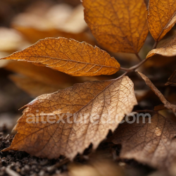 seamless Close-Up of Dry Brown Leaves Texture for Ground Surfaces texture 8k free download PBR