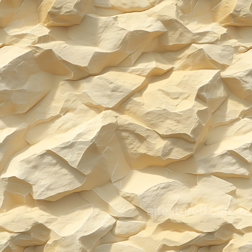 Stone Texture of Sandstone-Like Layered Rock with Subtle Grain seamless Stone PBR texture
