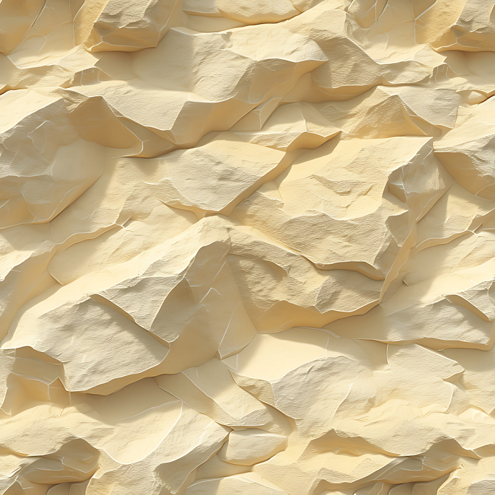Stone of Sandstone-Like Layered Rock with Subtle Grain seamless PBR texture preview