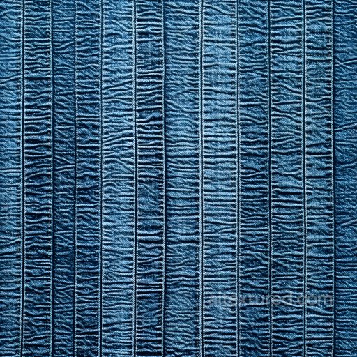 Cracked Denim Fabric PBR Texture with Blue Wrinkles seamless Denim jeans PBR texture