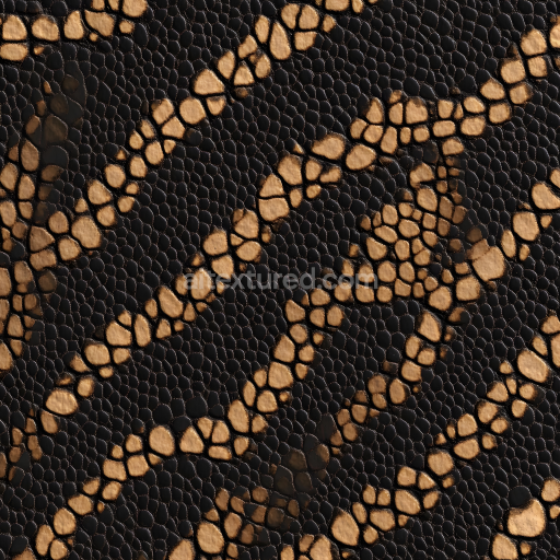 Preview — Seamless 3D PBR Reptile Skin Texture with Realistic Scaly Pattern and Tonal Variation