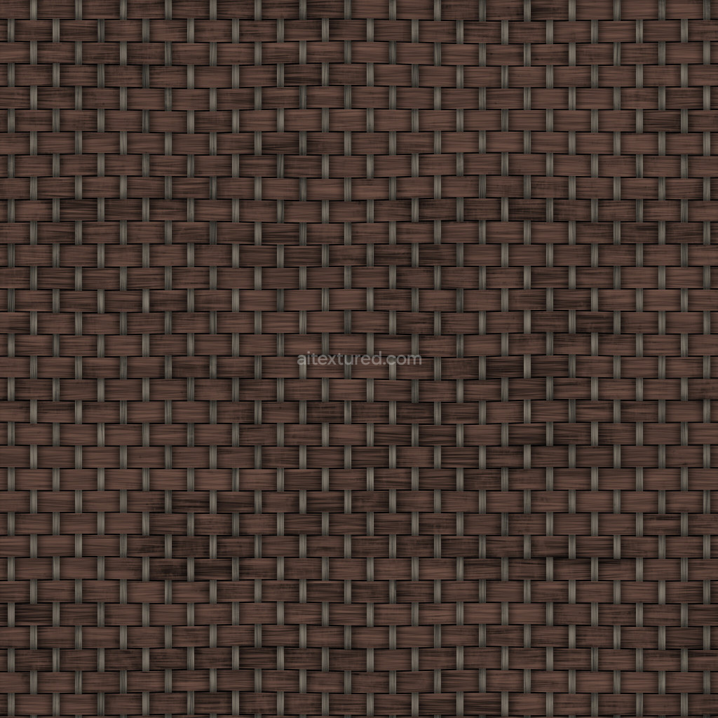 Seamless brown fabric texture suitable for 3D applications