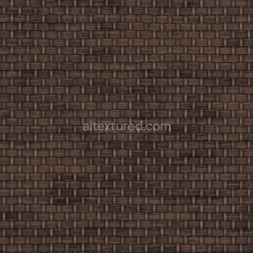 Fabric Textile Woven Seamless Pattern Brown Matte Soft Durable Tileable