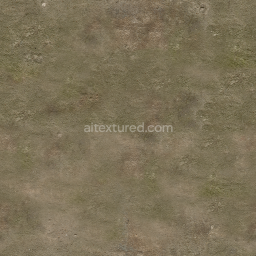 White Plaster Rough — Moss Smooth Flat Flat Even Patches — PBR seamless 3D texture