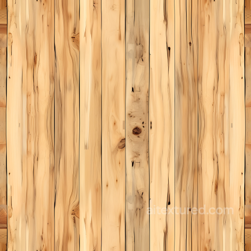 Light Pine Wood Planks Texture with Natural Knots and Grain seamless Wood PBR texture