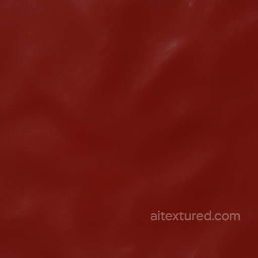 Glossy Finish Deep Red Fabric Imitation Furniture Plastic seamless Furniture Plastic PBR texture