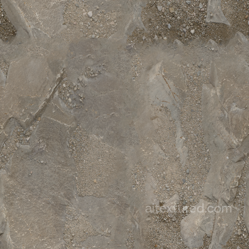 Rocks Rough Smooth - Gravelly Rock Rocky Rocky Dirt Cracks seamless Rock PBR texture