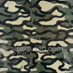 seamless Seamless 3D Tiger Stripe Camouflage PBR Texture with Military Green and Beige Colors texture 8k free download PBR