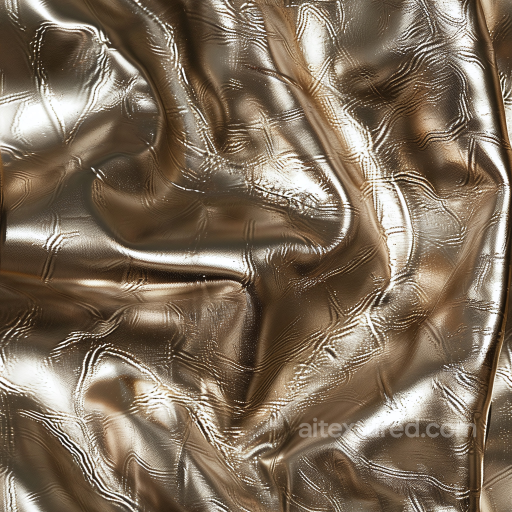 Metallic Glossy Leather PBR Texture with Fine Wrinkles and Shine seamless Leather PBR texture