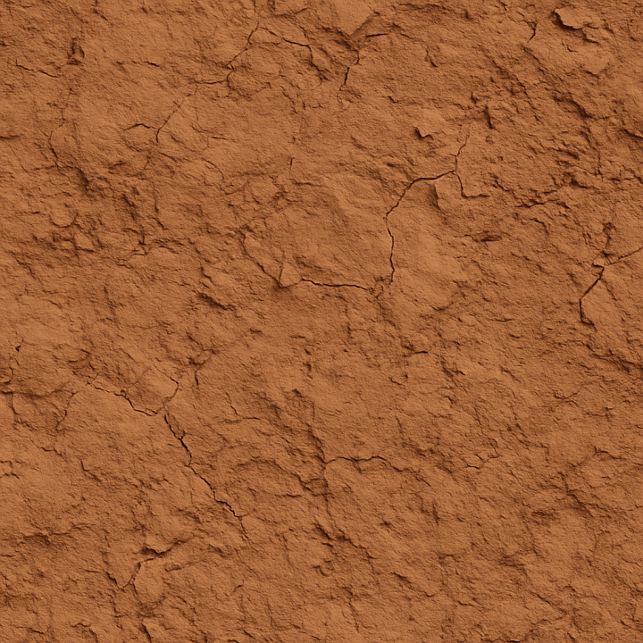 Detailed Clay seamless PBR texture preview
