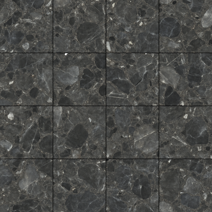 Shiny Stone Floor seamless PBR texture preview
