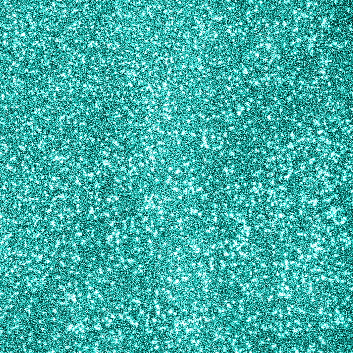 Turquoise Glitter with Sparkling Particles seamless PBR texture preview