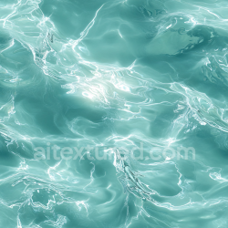 seamless Seamless 3D PBR Texture of Clear Turquoise Pool Water with Gentle Rippled Surface texture 8k free download PBR
