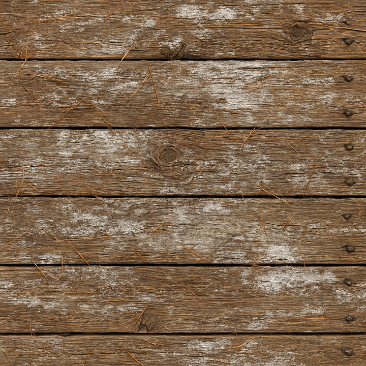Rustic Wood Grain With Snow Dusting seamless PBR texture preview