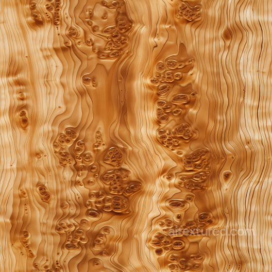 Wood Burls Texture in Warm Honey Brown with Distinctive Grain Patterns Wood texture preview
