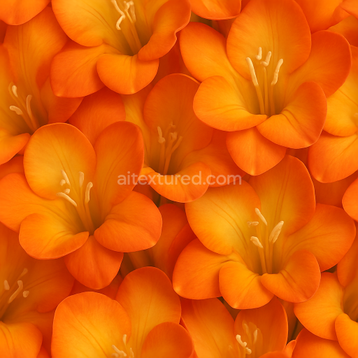 Seamless 3d texture pbr 8k freesia petals flower petals closeup flower bouquet photorealistic