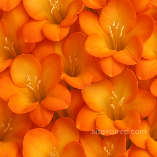 Freesia Petals Flower Petals Closeup Flower Bouquet Photorealistic seamless Flowers PBR texture