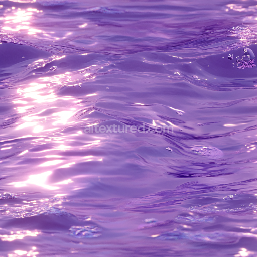 Preview — Seamless 3D PBR Texture of Stylized Purple Rippling Water Surface