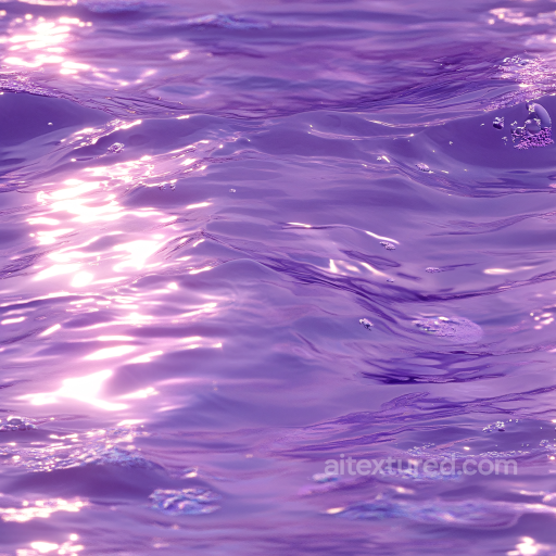 Stylized Purple Rippling Water Surface Seamless Texture seamless Water PBR texture