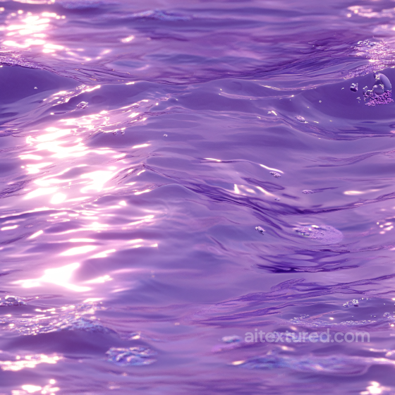 Stylized Purple Rippling Water Surface Seamless Texture Water texture preview