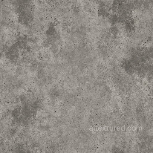 Weathered Concrete Darkened Patches seamless Concrete PBR texture