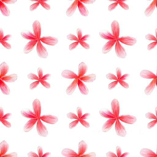 with Soft Pink Flower Petal Pattern on White seamless Pink Flower PBR texture