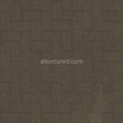 Herringbone Pavement — Weathered Rough Discolored Rough Discolored Dirty — PBR seamless 3D texture