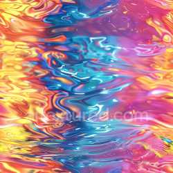 seamless Seamless 3D PBR Texture of Glossy Multicolor Liquid Waves and Reflections texture 8k free download PBR