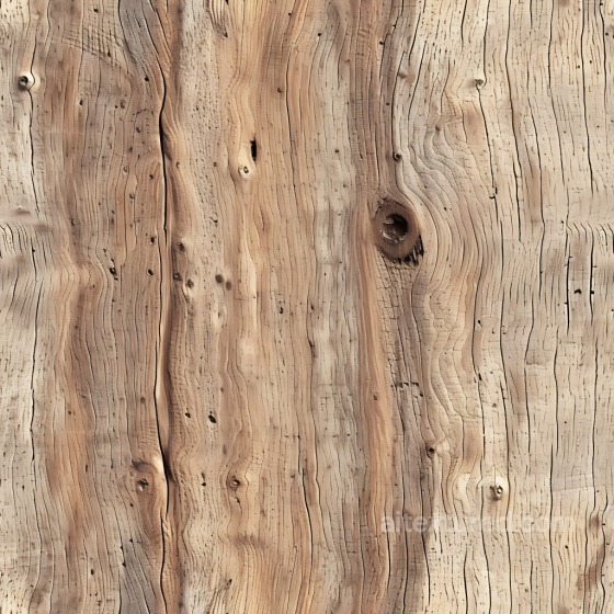Weathered Pine Wood PBR Texture with Natural Knots and Grain Wood texture preview