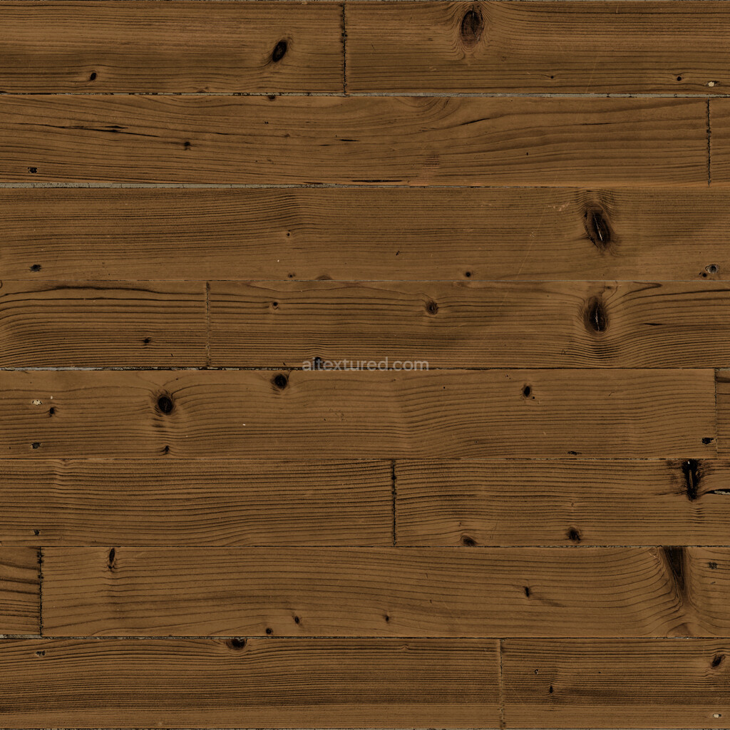 Seamless wood floor texture with natural grain and color